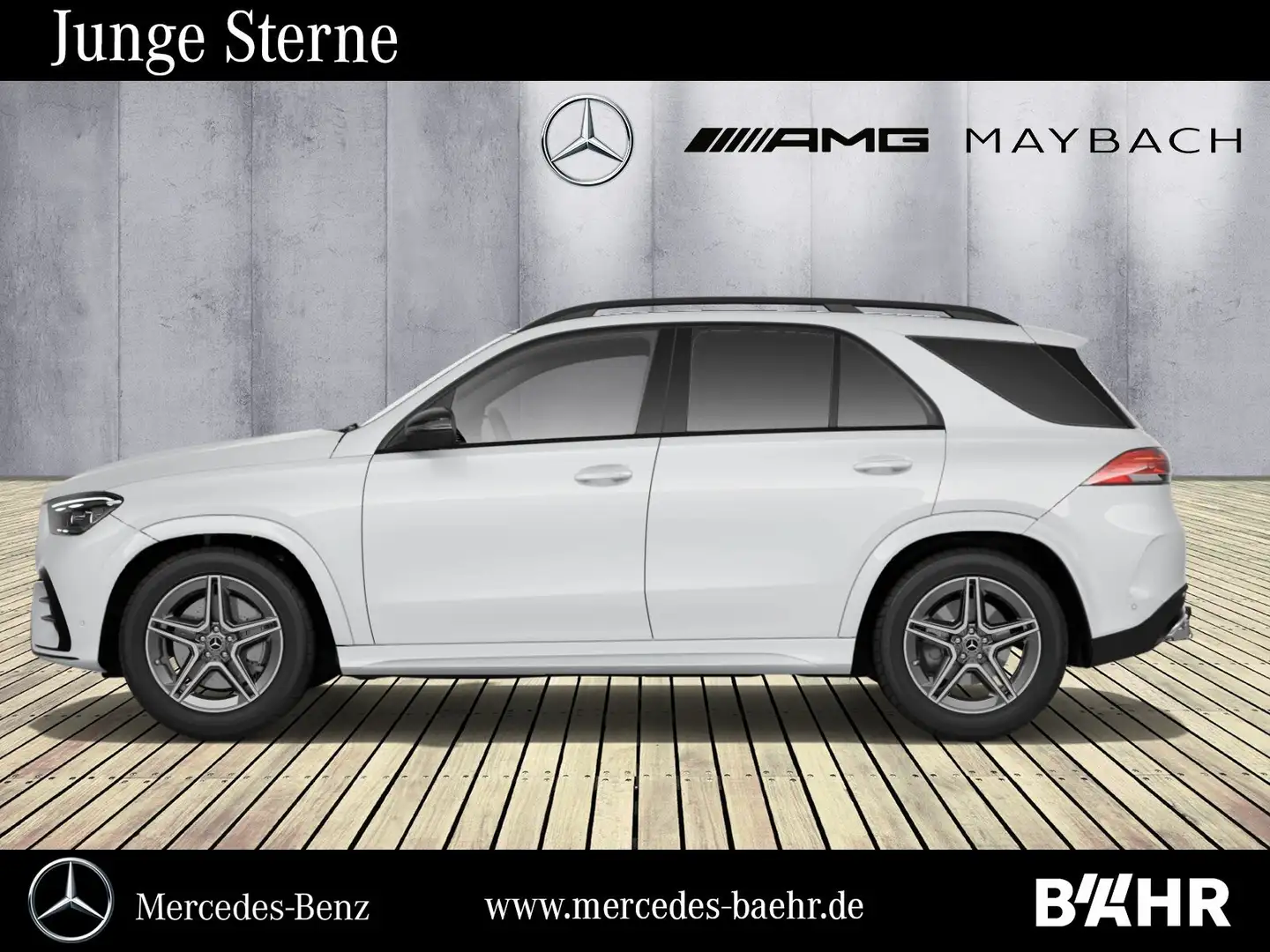 Mercedes-Benz GLE 450 GLE 450 d 4M AMGAdvanced Plus/Navi/LED/AHK/PANO Weiß - 2
