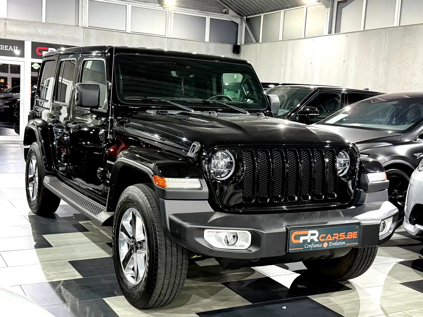 Jeep Wrangler 2.2 CRDi Sahara Black Edition 1e Main Etat Neuf Noir - 2