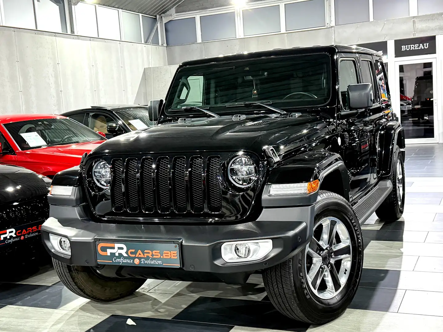Jeep Wrangler 2.2 CRDi Sahara Black Edition 1e Main Etat Neuf Noir - 1