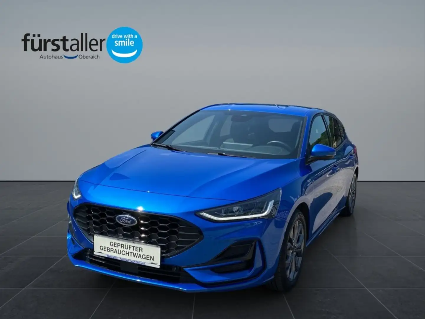 Ford Focus 1,0 EcoBoost Mild-Hybrid ST-Line X Bleu - 1