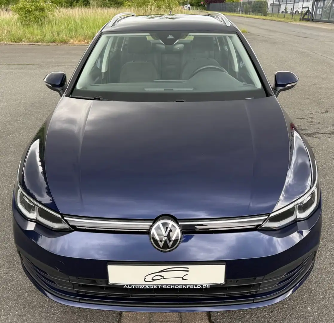 Volkswagen Golf VIII Var Life Navi Front Lane Ahk 1.Hd. Blauw - 2