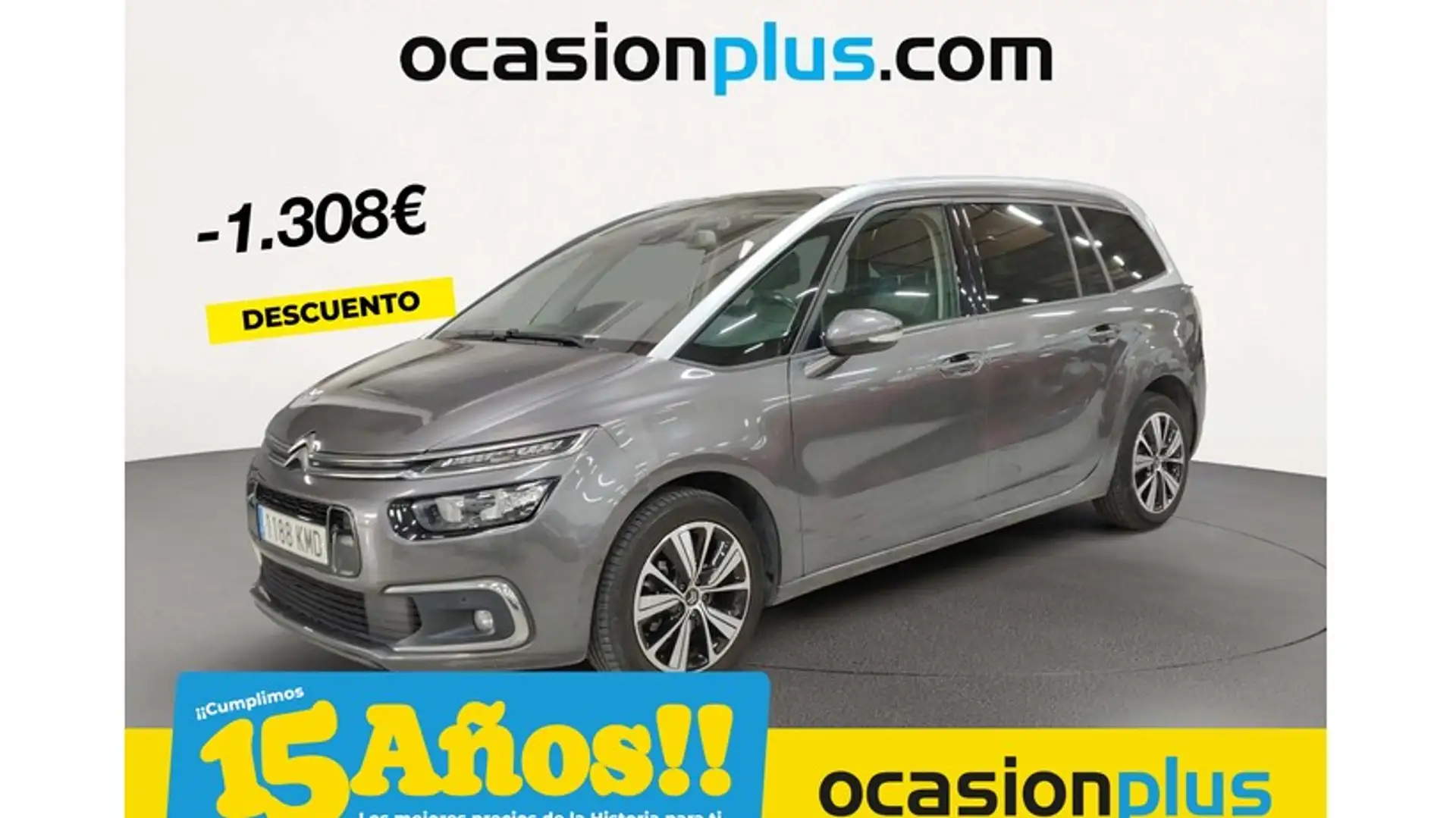 Citroen C4 Grand Spacetourer 1.2 PureTech S&S Shine 130 Grau - 1