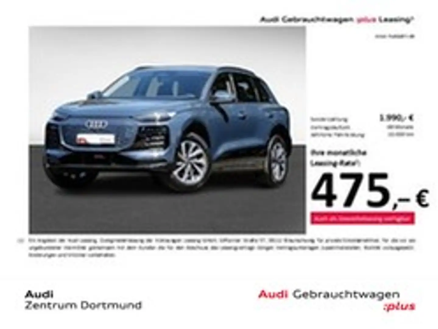 Audi Q6 e-tron quattro advanced 360°CAM LM19 E-KLAPPE Blau - 1