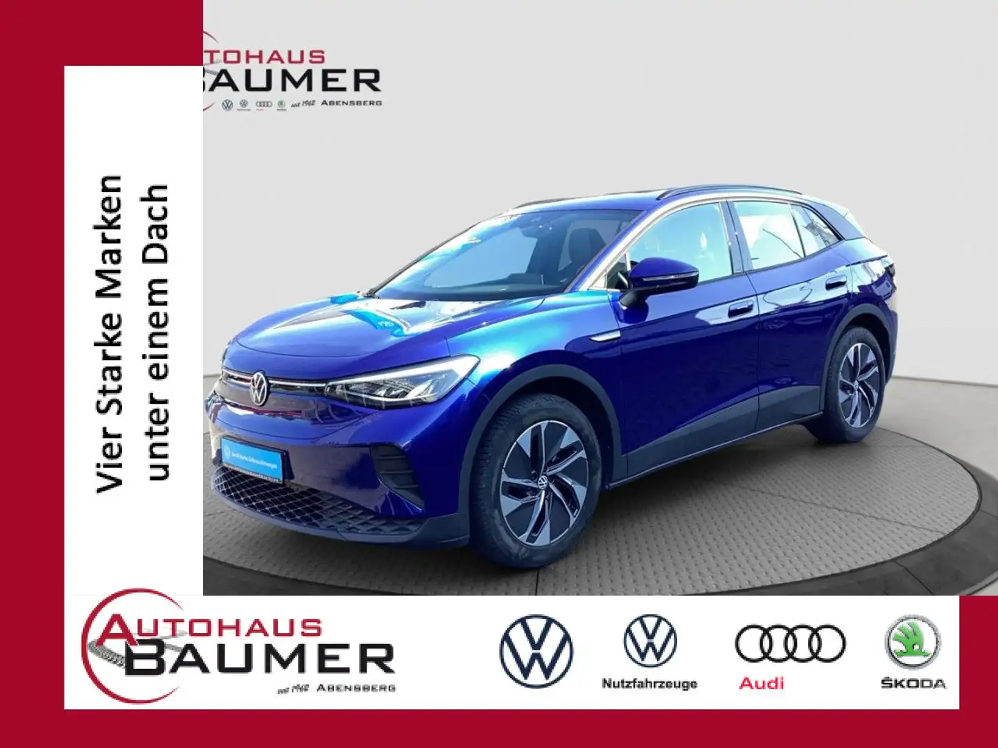 Volkswagen ID.4 Pure Performance Kamera Navi LED PDC v+h Tel. Bleu - 1