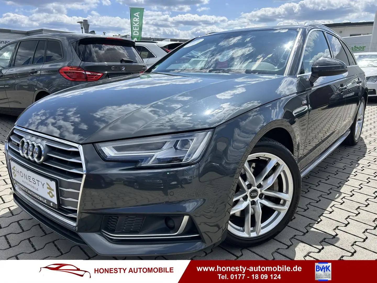 Audi A4 Avant 2.0 TFSI sport quattro S-LINE*MULTIFUNKTI... Gris - 1