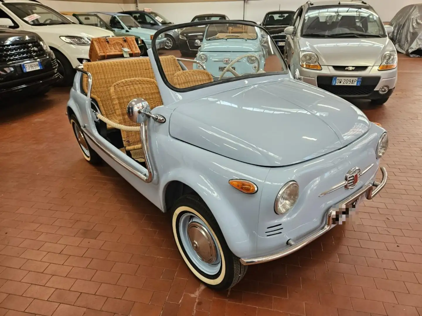 Fiat 500 JOLLY SPIAGGINA Blu/Azzurro - 2