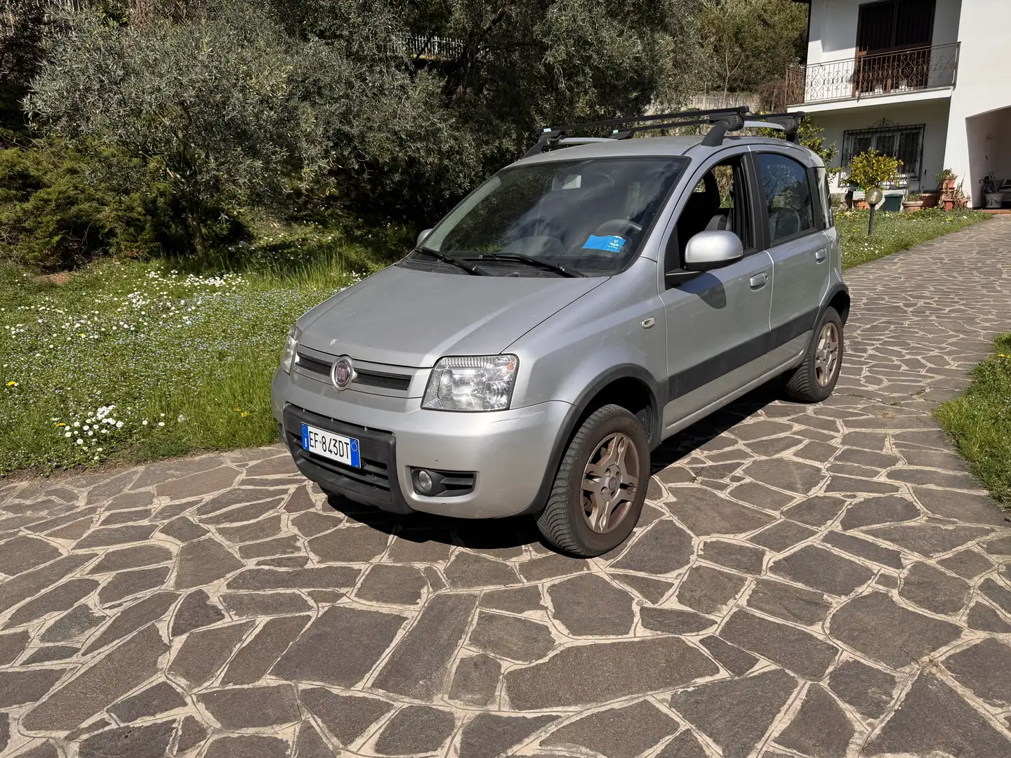 Fiat Panda Panda II 1.3 mjt 16v Glam 4x4 Silber - 1