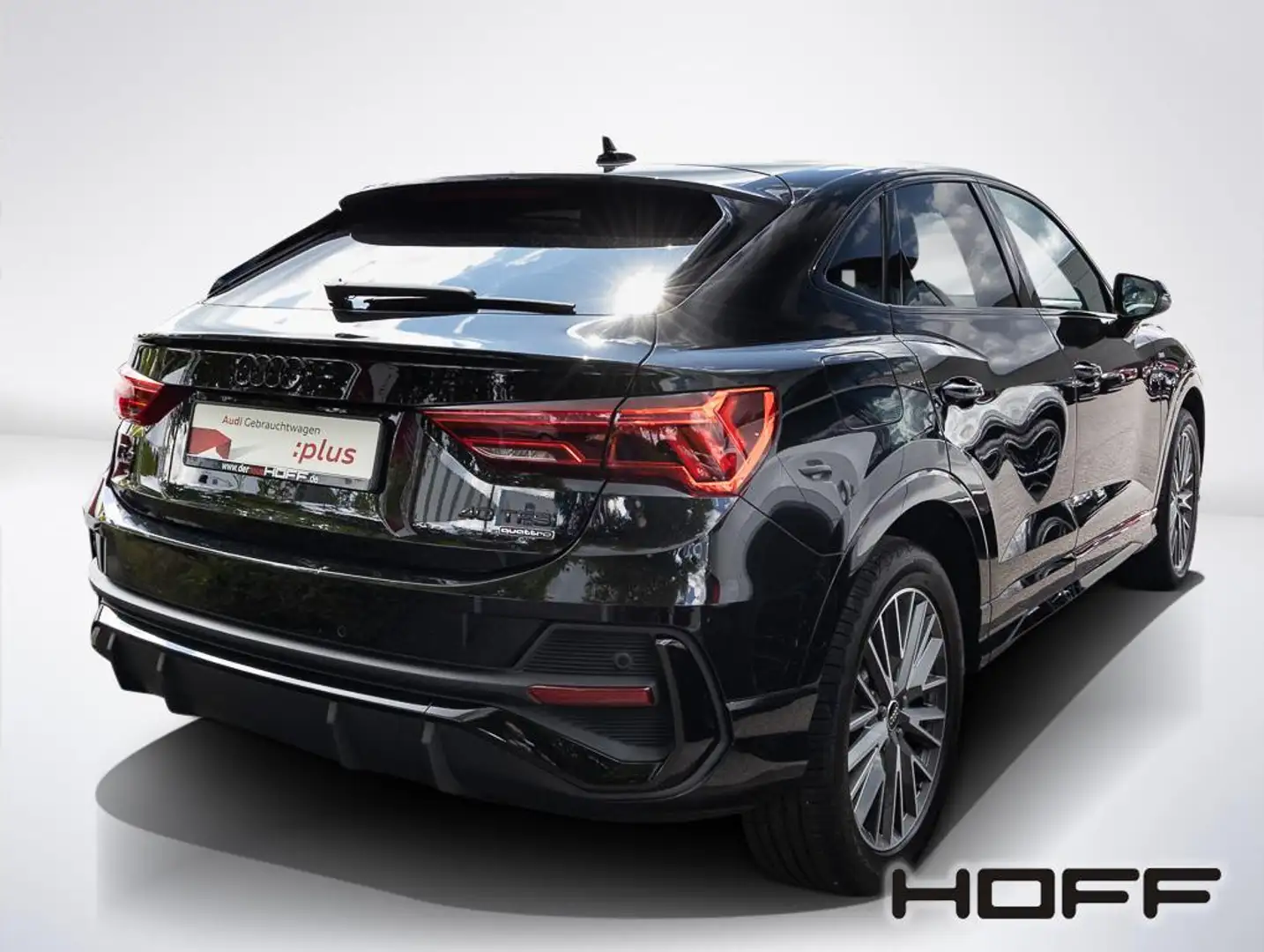 Audi Q3 Sportback 40 TFSI quattro S line AHK Pano LED 19Zo Negru - 2