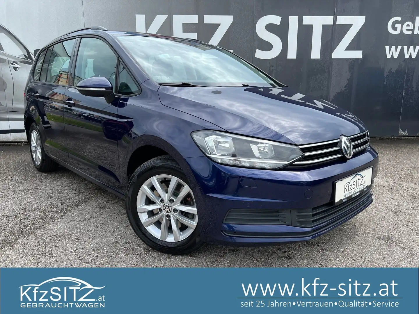 Volkswagen Touran Comfortline 2,0 BMT TDI DSG Azul - 1