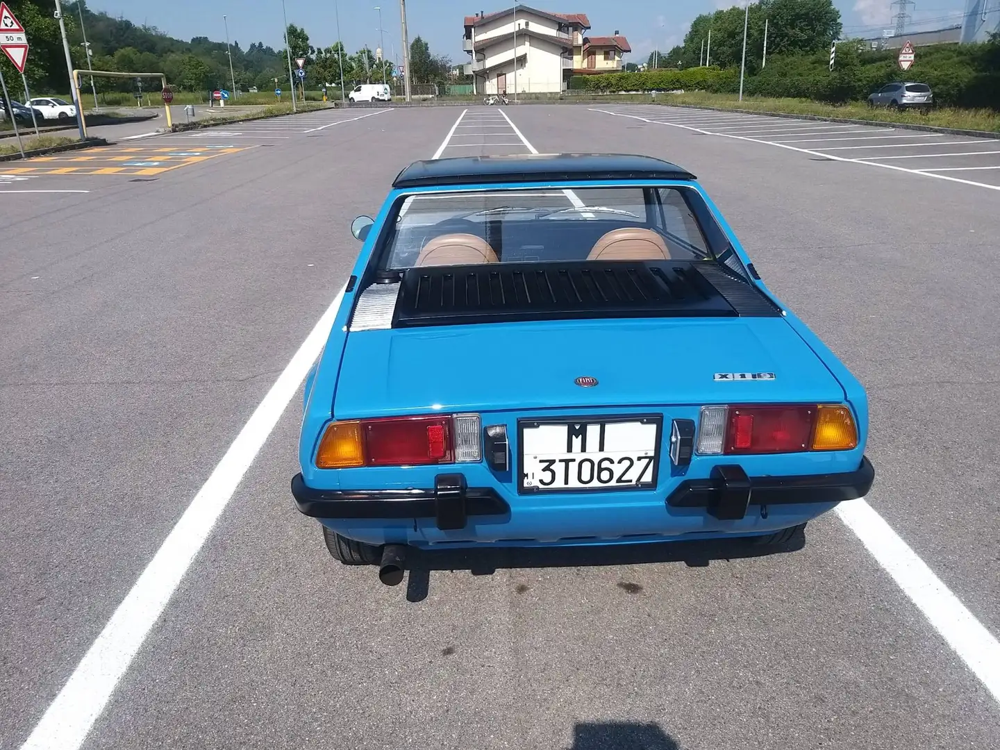Fiat X 1/9 Targa Blau - 2