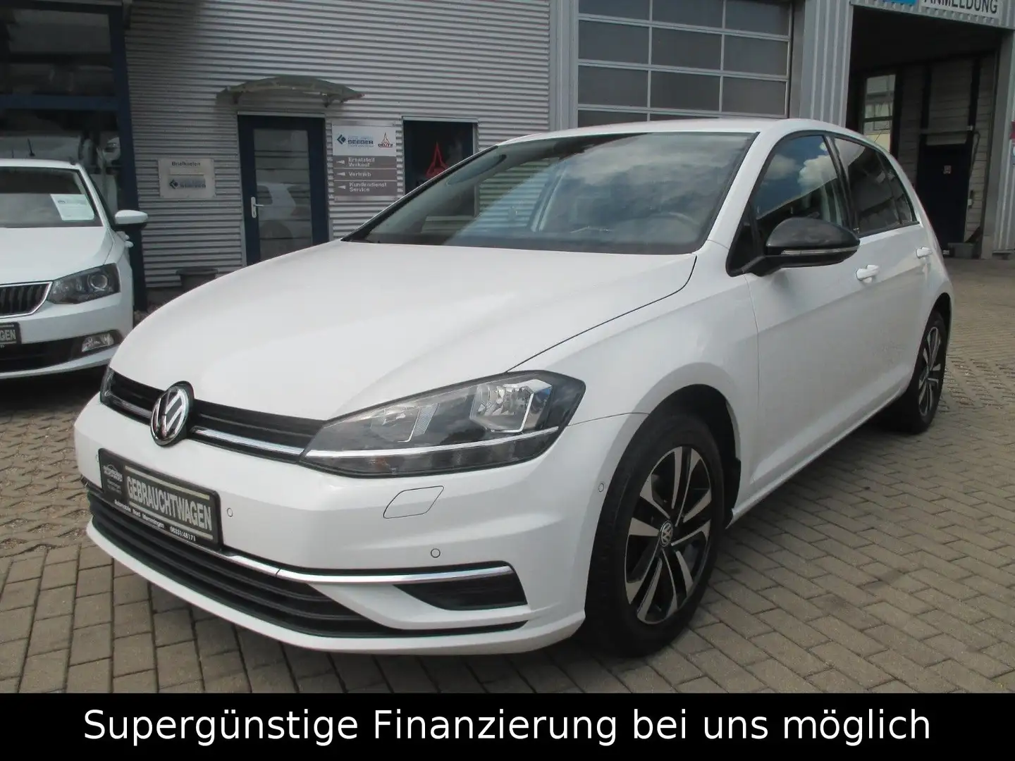 Volkswagen Golf VII Lim. IQ.DRIVE,5-TÜRIG,GARANTIE,KLIMA Blanc - 1