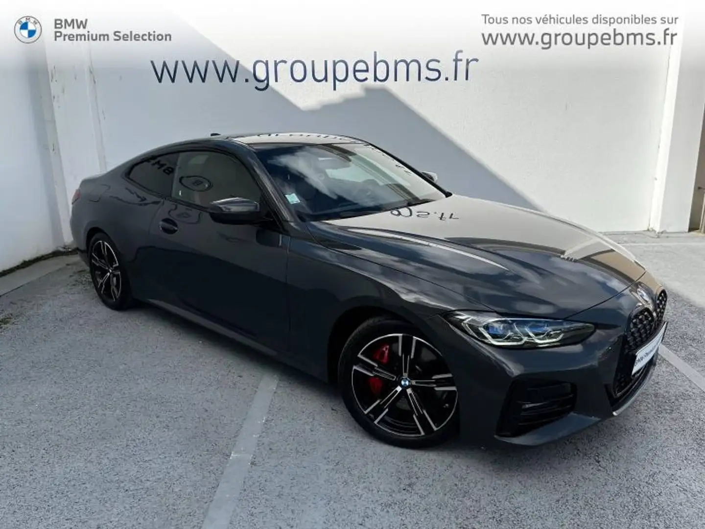 BMW 430 430dA xDrive 286ch M Sport Gris - 1