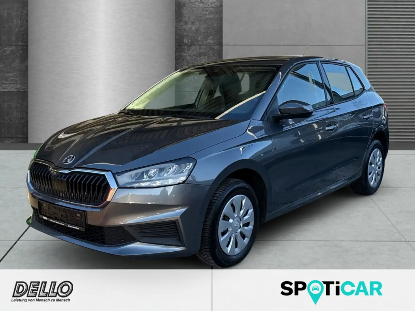 Skoda Fabia Ambition 1.0 PDC Sitzh. Allwetter LED DAB Gris - 1