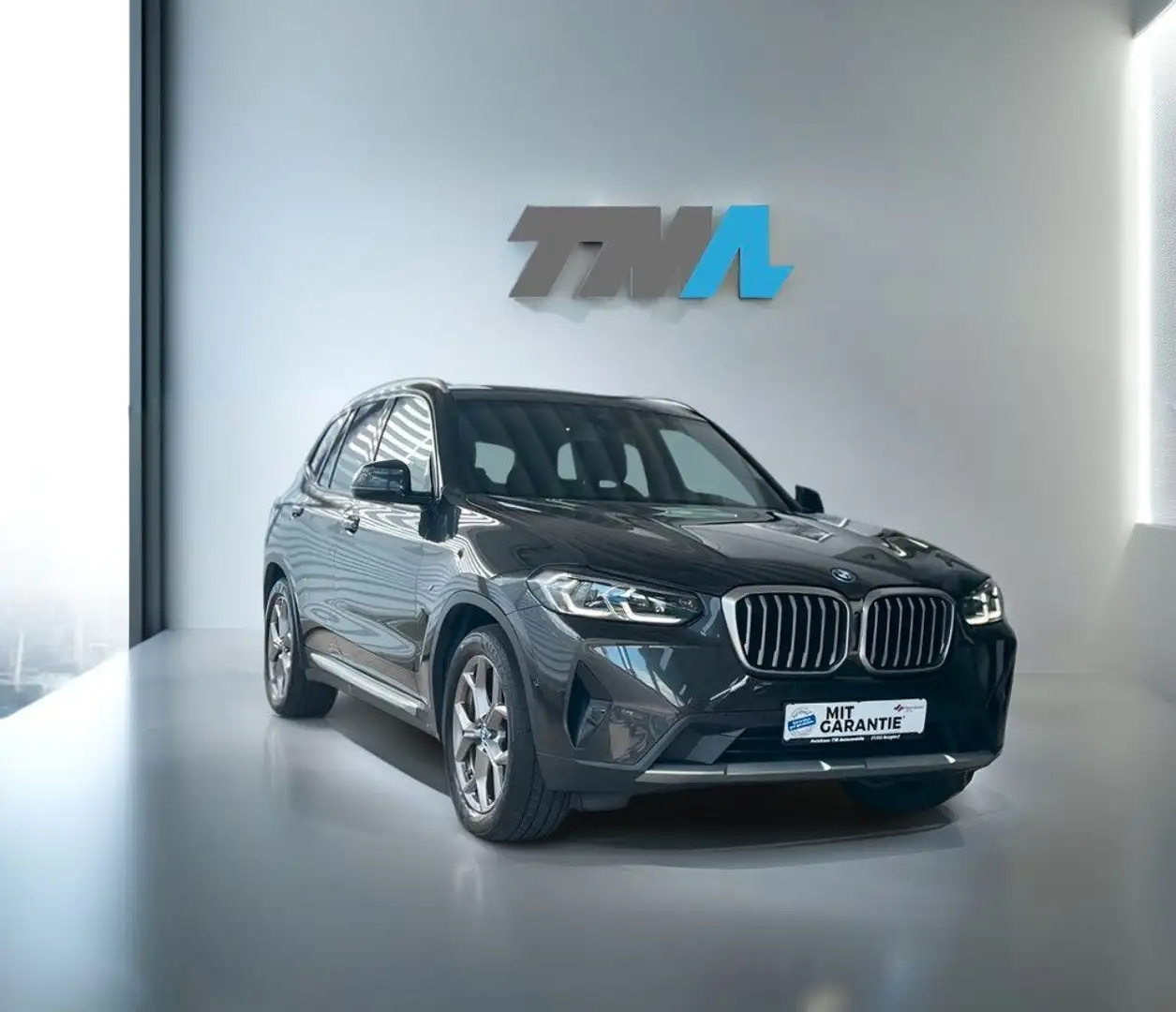 BMW X3 xD30e LASER PANO KAM HUD HiFi Gris - 1