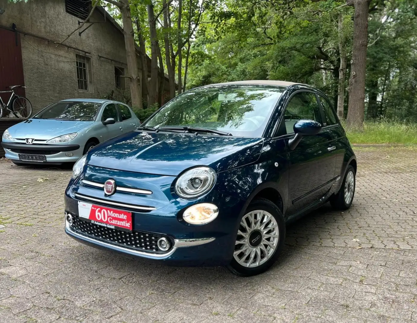 Fiat 500C Blau - 1