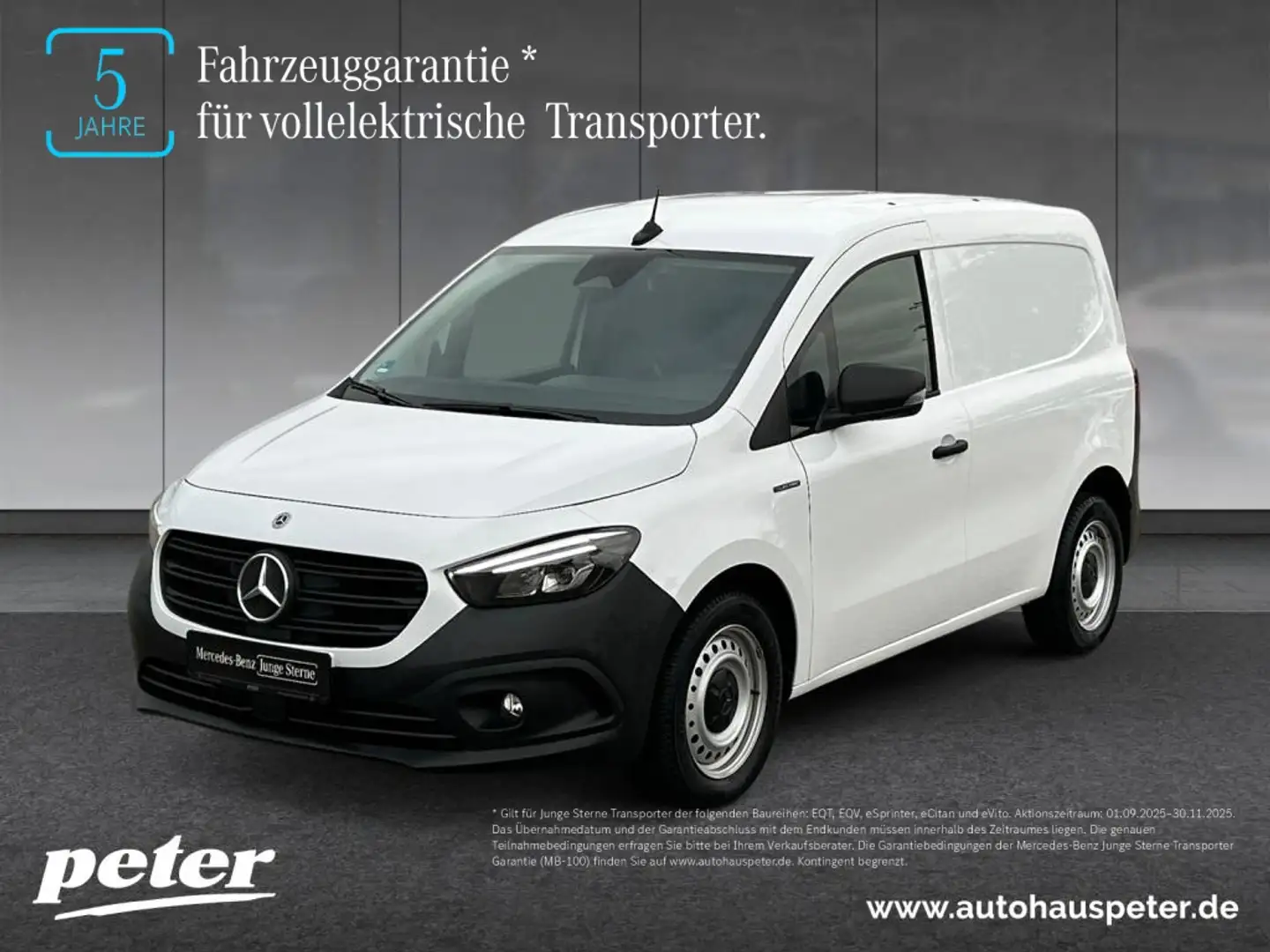 Mercedes-Benz Citan e Kasten BASE Klima+Kamera+LED Wit - 1