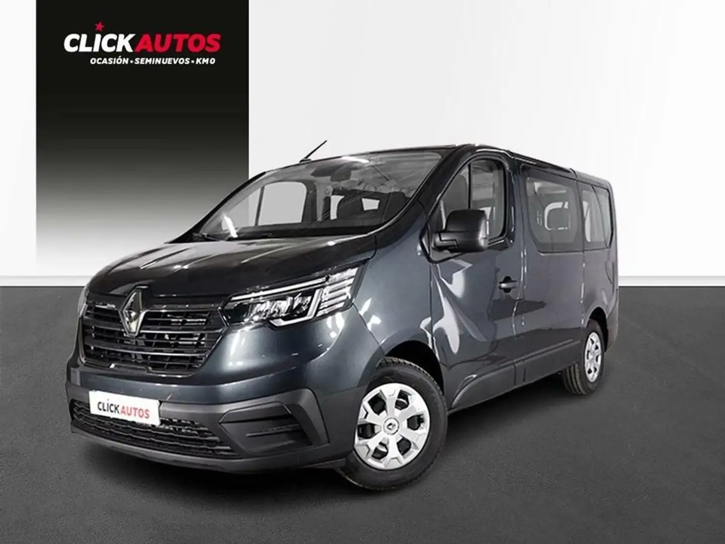 Renault Trafic 2.0 DCI 110CV Authentic Energy Blue 9Plazas Gris - 1