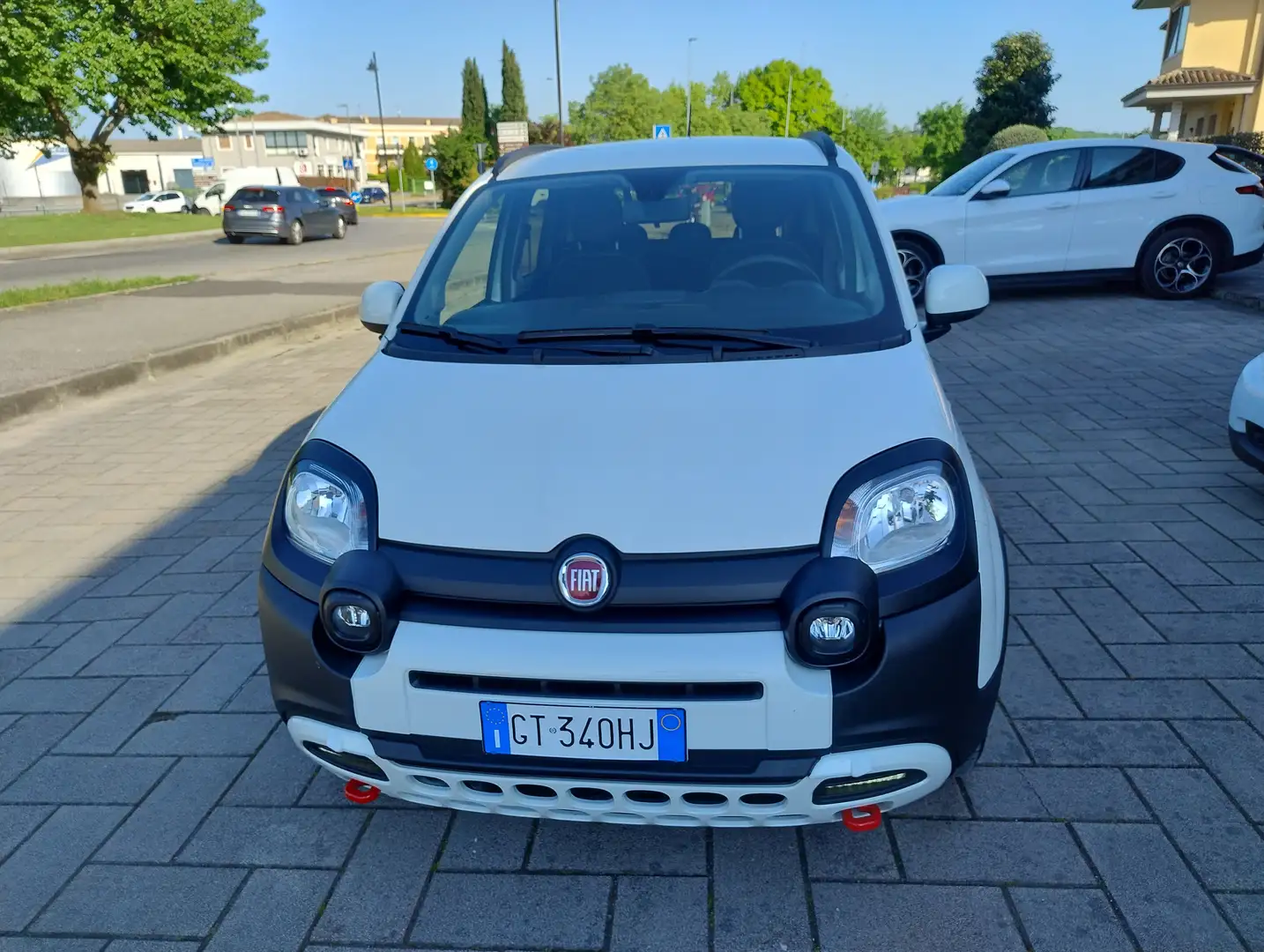 Fiat Panda Panda 1.0 firefly hybrid Cross s Fatt.Iva Esp. Blanc - 2
