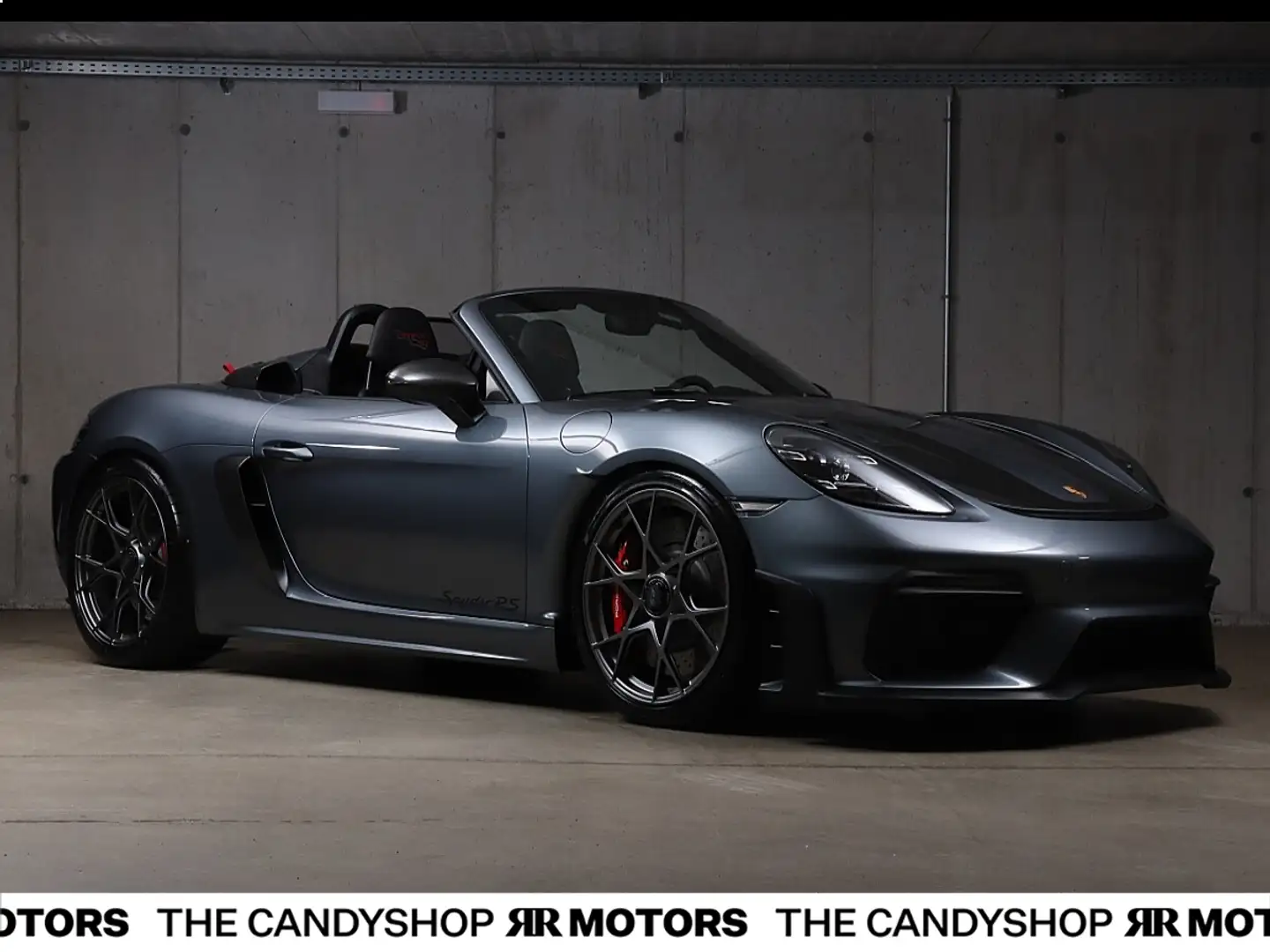 Porsche Boxster 718 Boxster Spyder RS *Vanadiumgraumetallic*Wei... Grau - 1