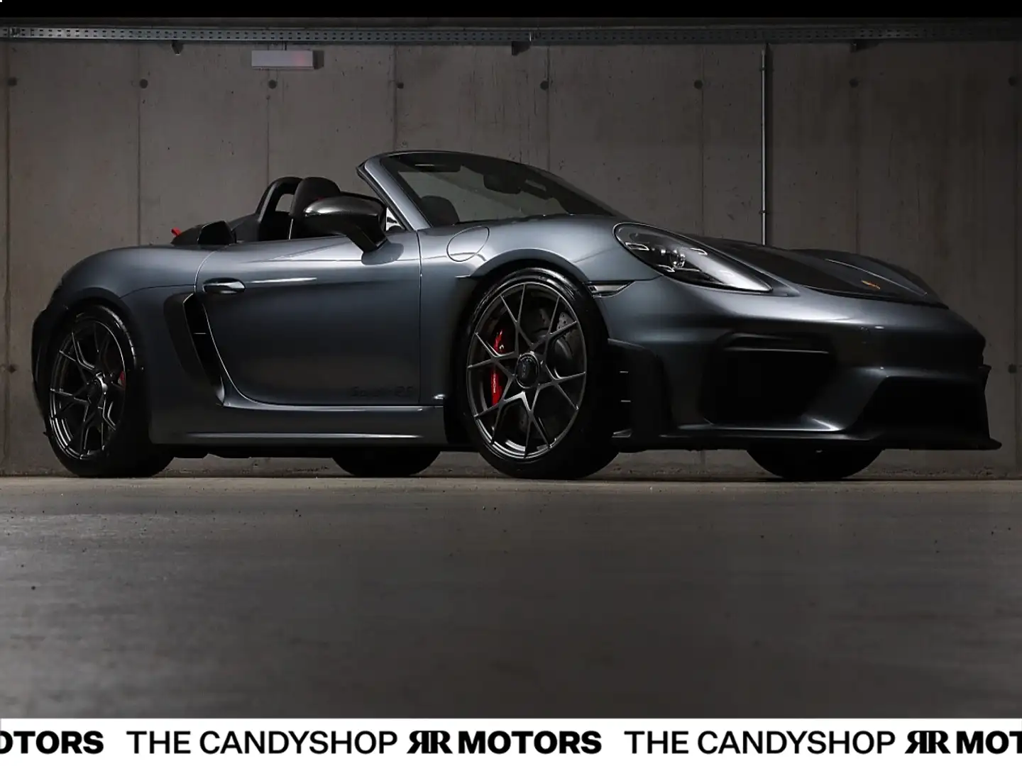 Porsche Boxster 718 Boxster Spyder RS *Vanadiumgraumetallic*Wei... Grau - 2