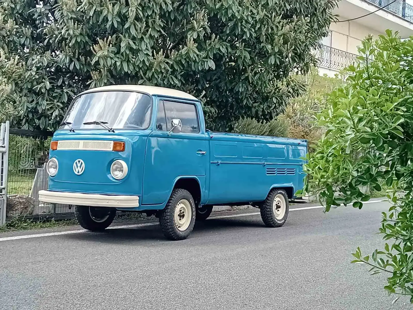 Volkswagen T2 Pickup Blauw - 1