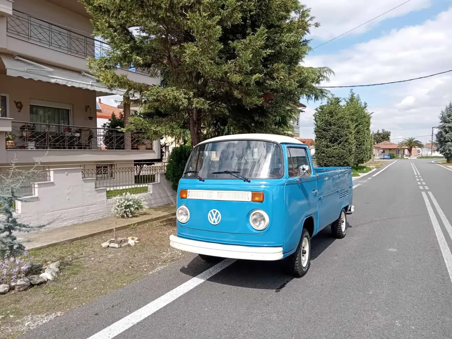 Volkswagen T2 Pickup Blauw - 2