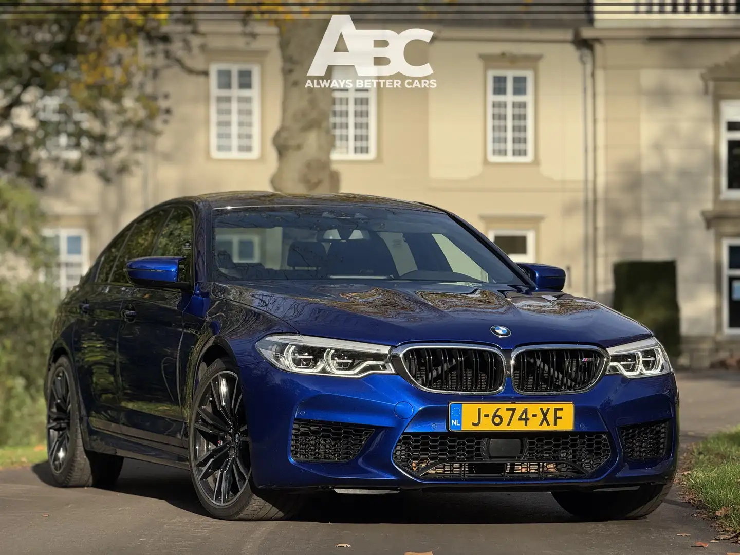 BMW M5 5-serie Carbon HUD HK Blauw - 1