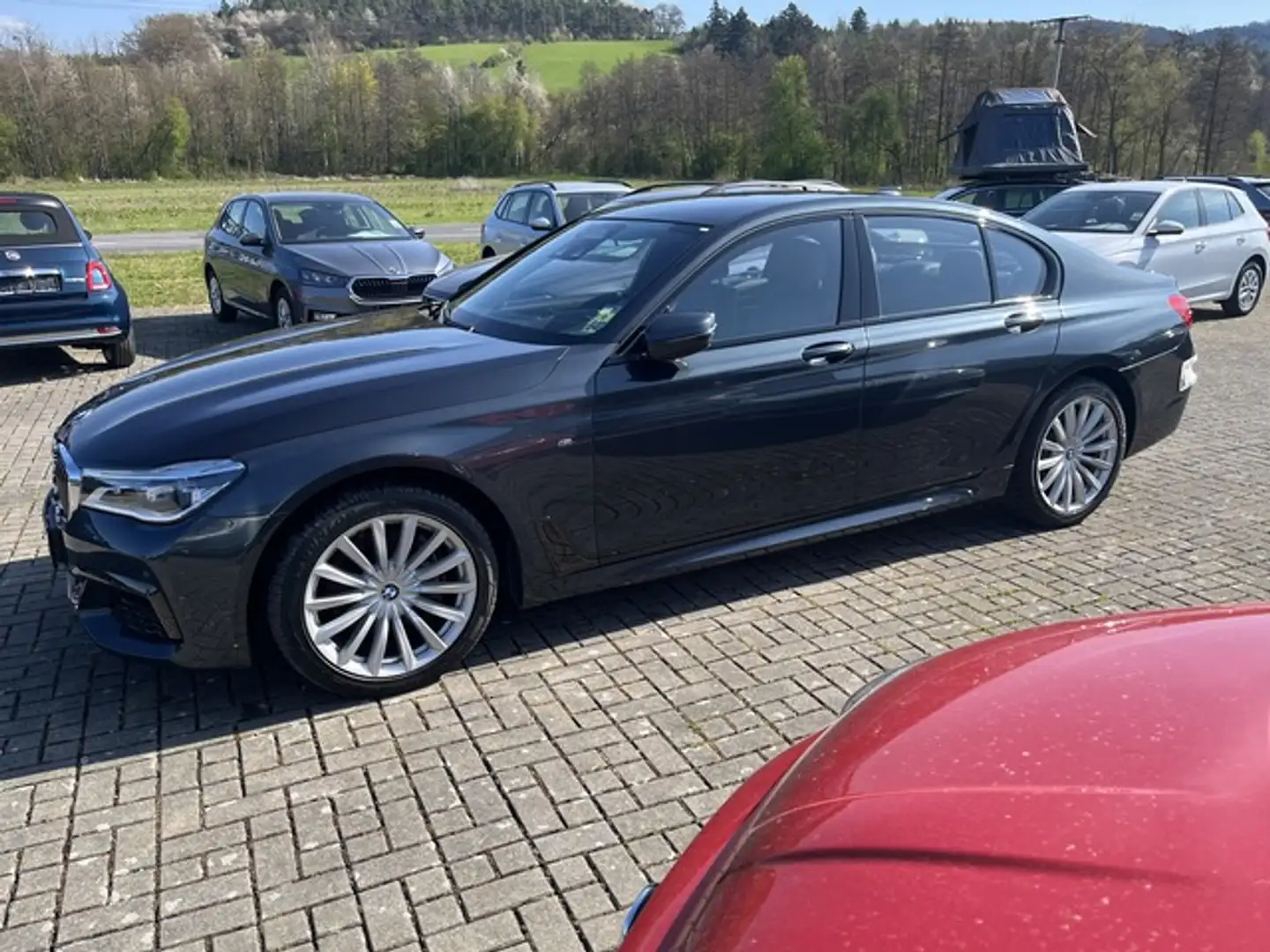 BMW 740 xdrive M Sportpaket  Navigation  Laserlight Luftfa Gris - 1