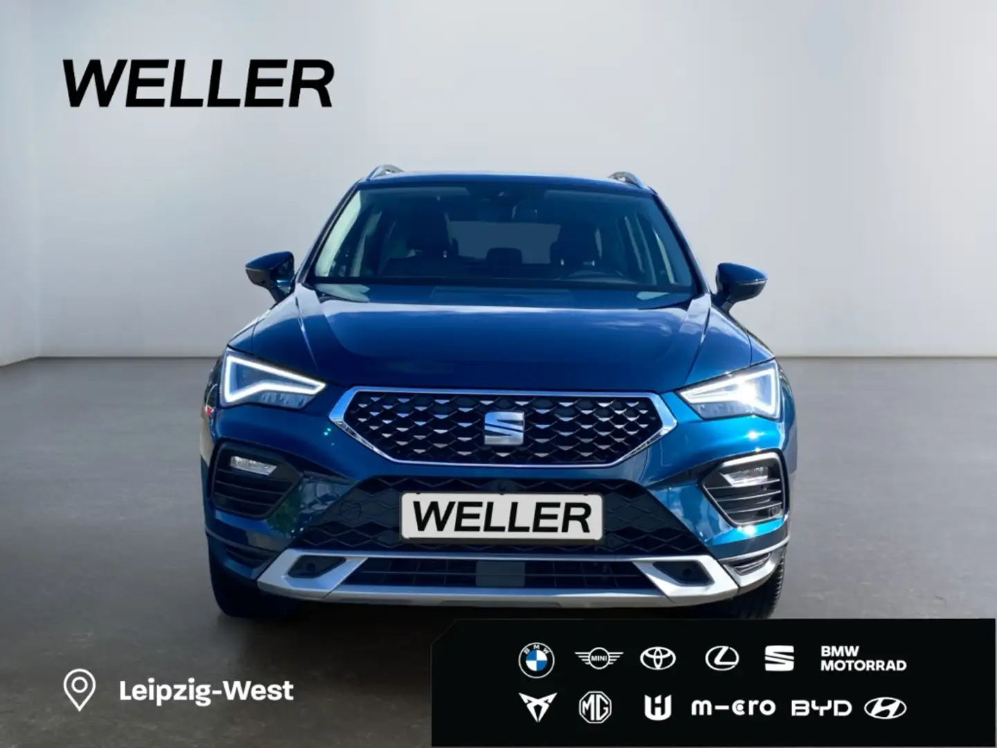 SEAT Ateca 2.0 TSI 4Dr DSG Xperience *AHK*Pano*Beats* Blauw - 2