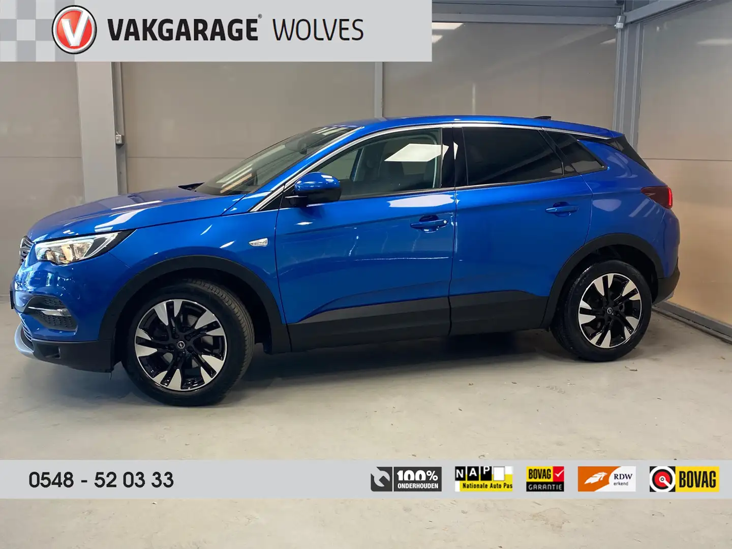Opel Grandland X 1.2 Turbo Innovation | | CLIMA | NAVI | CAMERA | 1 Blauw - 1