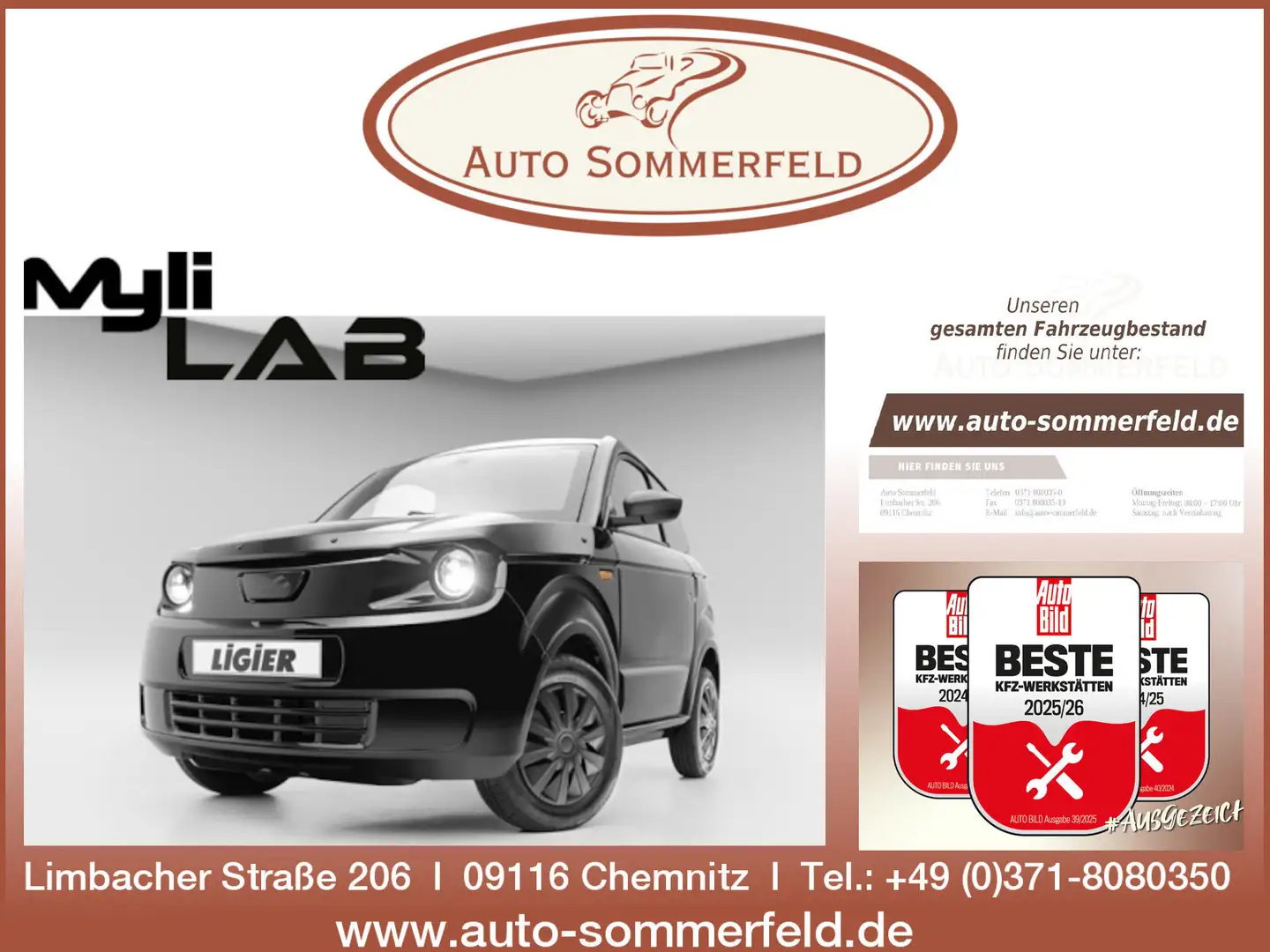 Ligier Myli LAB mit neuem Diesel Motor Negro - 1