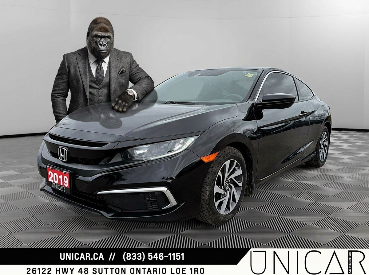 2019 Honda Civic LX Manual No Accidents Lane Assist Backup Cam Blue