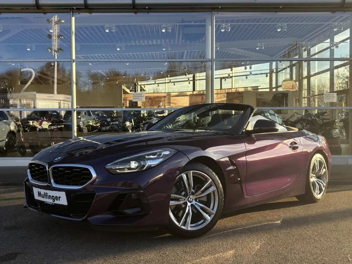 BMW Z4 s20i Sport-Aut.Leder LiveProf.HiFi DrivAs.18" Rot - 2