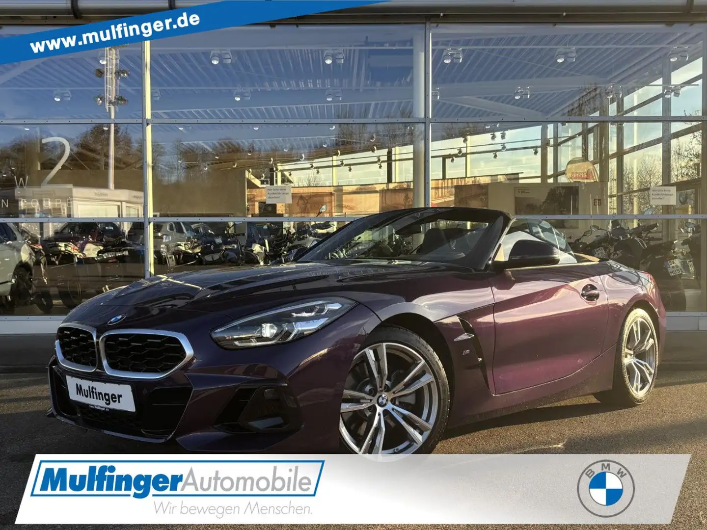 BMW Z4 s20i Sport-Aut.Leder LiveProf.HiFi DrivAs.18" Rot - 1