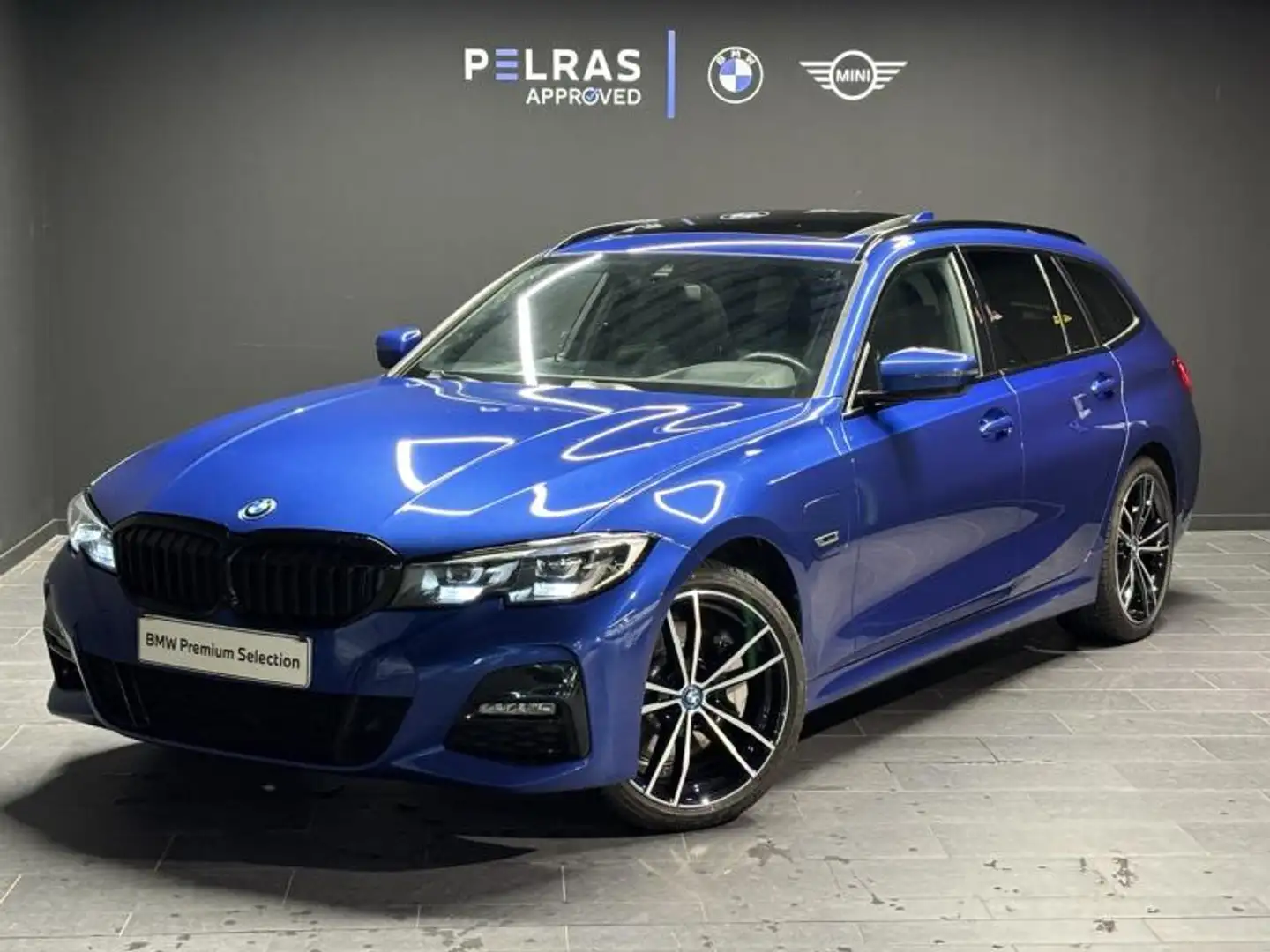 BMW 330 330eA 292ch M Sport Bleu - 1