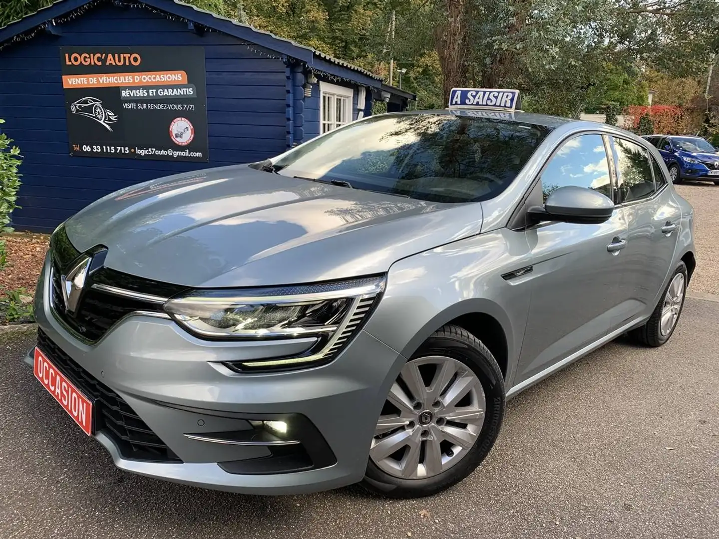 Renault Megane 1.5 Blue dCi 115ch Business  EDC Szary - 1