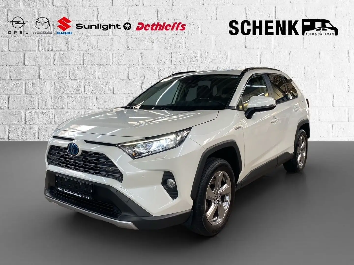 Toyota RAV 4 RAV4 Hybrid 4x4 Team Deutschland Blanc - 1