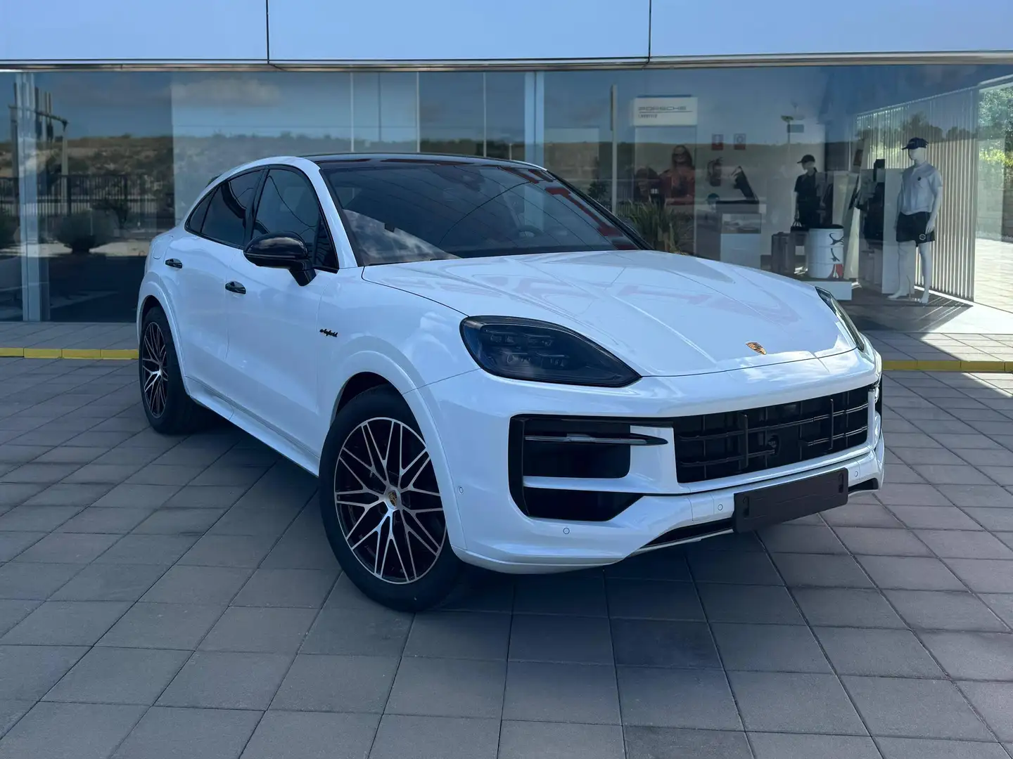 Porsche Cayenne Cayenne Coupé E-Hybrid Black Edition Aut. Black Edition Blanco - 2