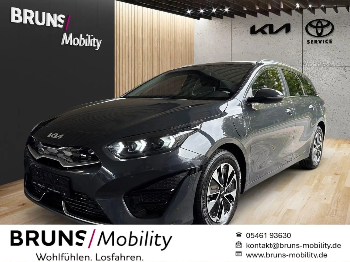 Kia Ceed SW / cee'd SW 1.6 PHEV Spirit Sitz/Techno/AHK Gris - 1