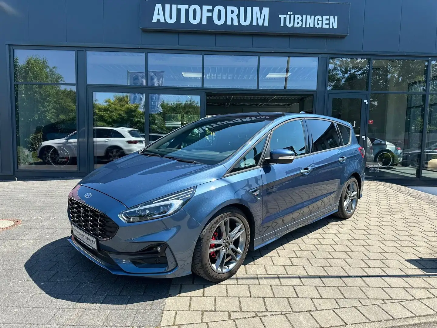 Ford S-Max 2.0 EcoBst. ST-Line 7-Sitzer*AHK*SDH*PANO* Bleu - 1