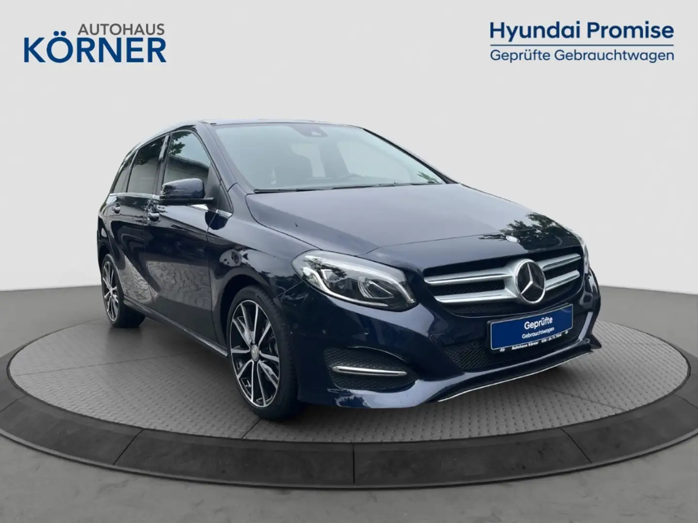 Mercedes-Benz B 200 Urban Score *LED*NAVI*AHK*DISTRONIC*CAM* Синій - 1