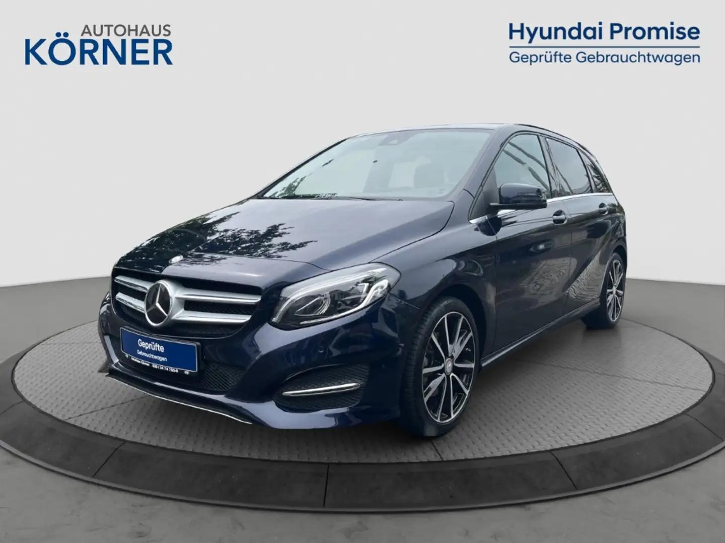 Mercedes-Benz B 200 Urban Score *LED*NAVI*AHK*DISTRONIC*CAM* Синій - 2