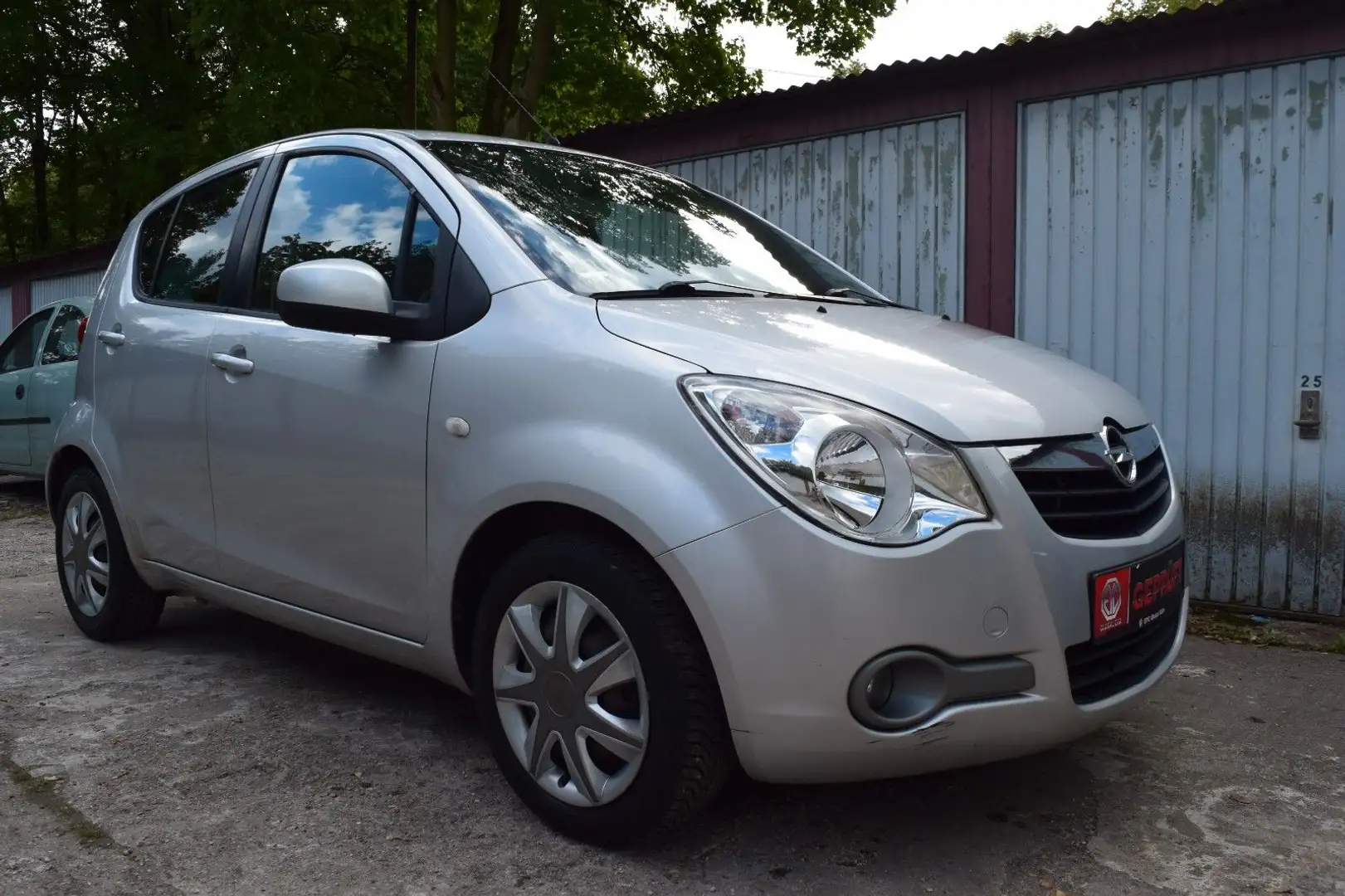 Opel Agila B Edition, Tüv-Neu, Klima, El.-Fenster Silber - 2