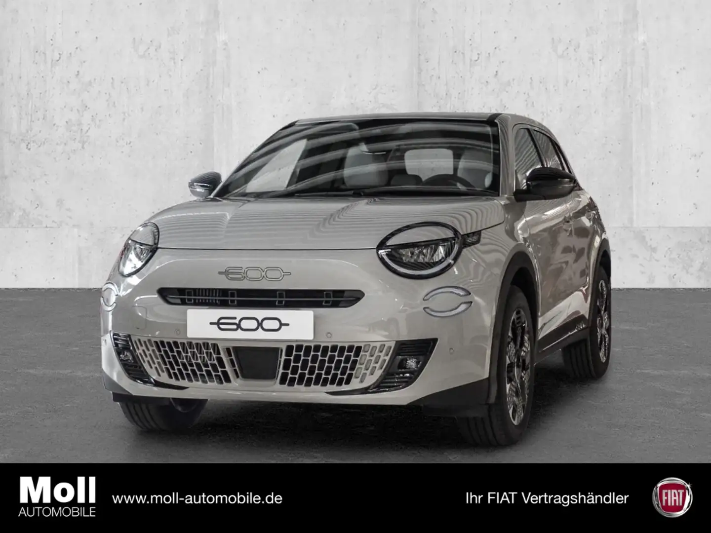 Fiat 600 La Prima Hybrid DCT Navi Massage Sitz LED Beżowy - 1