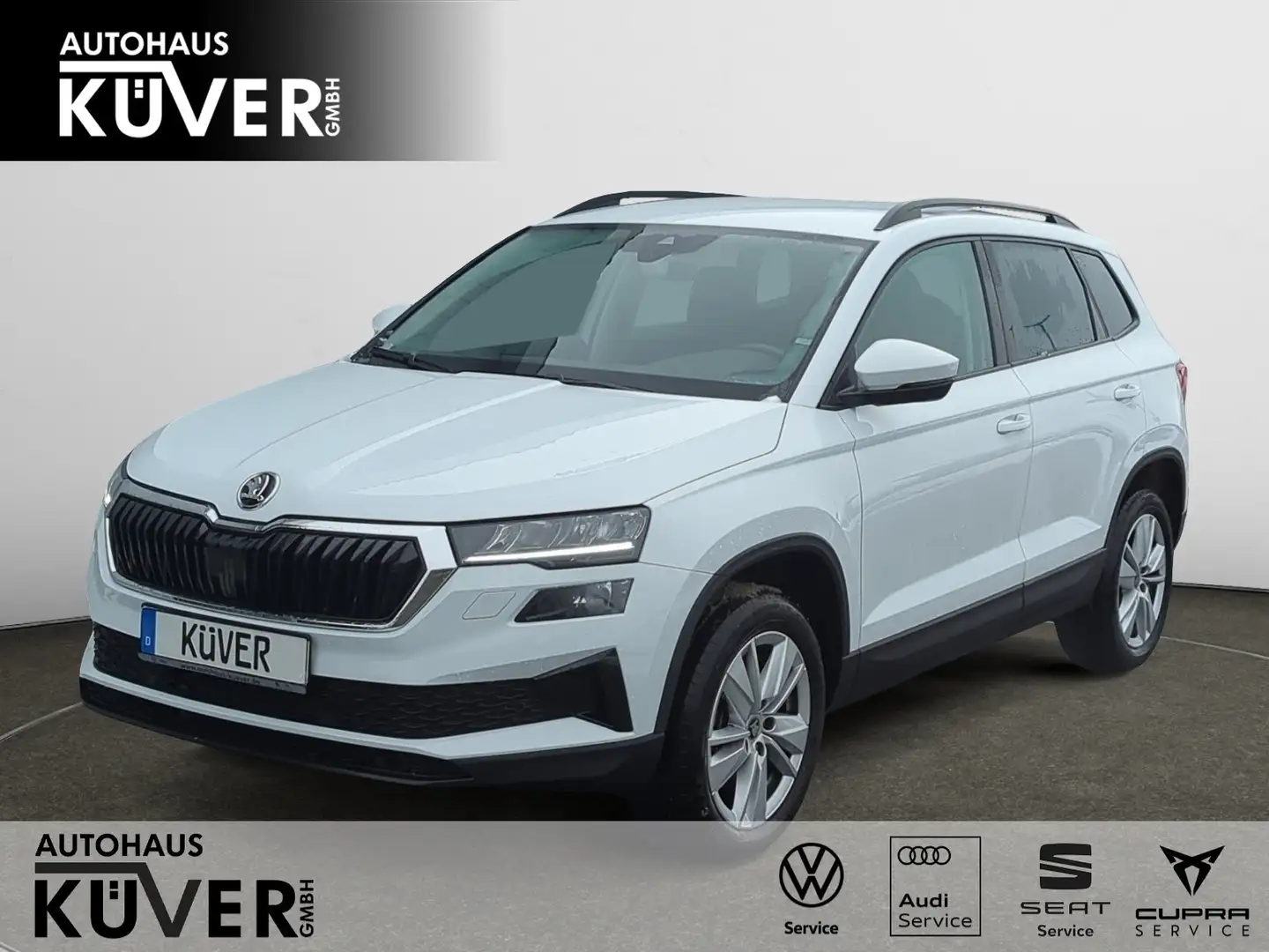 Skoda Karoq Selection 2.0 TDI DSG ACC*NAVI*LED*PDC*SHZ Weiß - 1