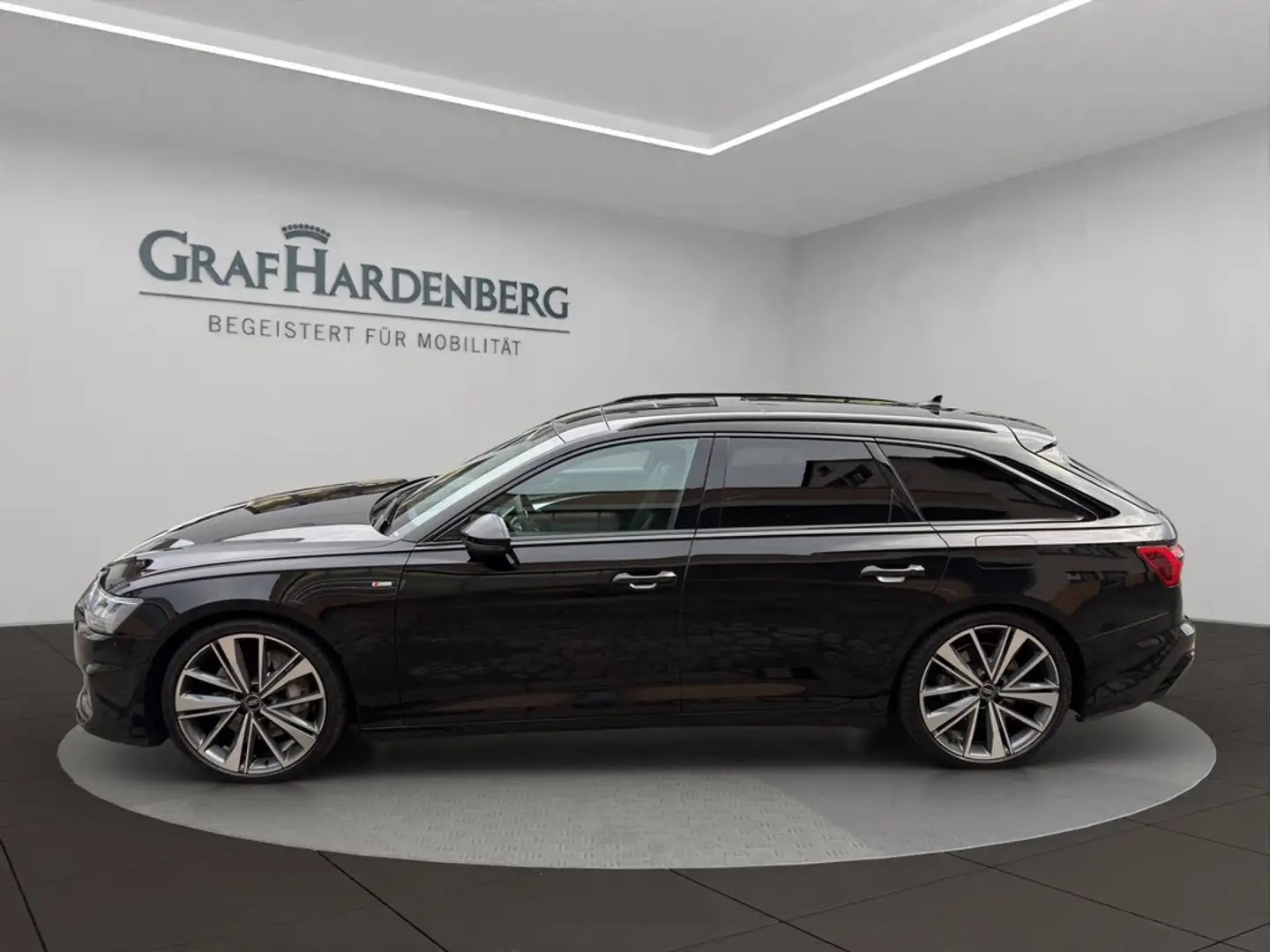 Audi A6 Avant 50 TFSIe quattro Stronic S line B&O AHK Schwarz - 2