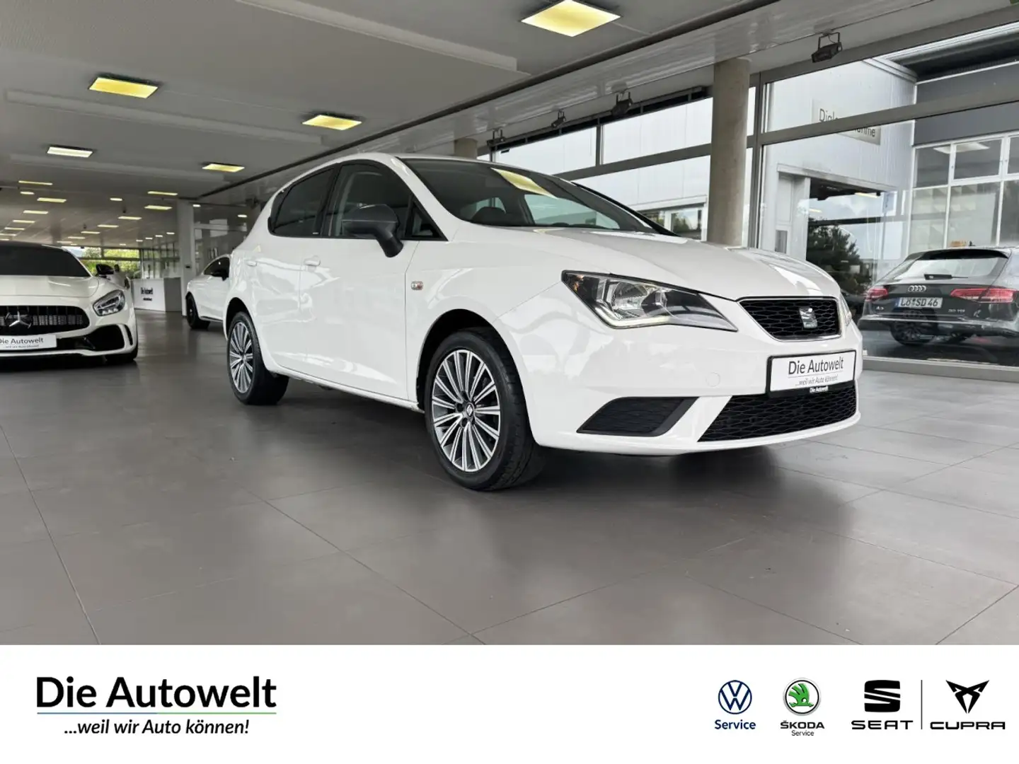 SEAT Ibiza Connect 1.0 KLIMAAUT RADIO BT SERVO 4trg. Weiß - 1