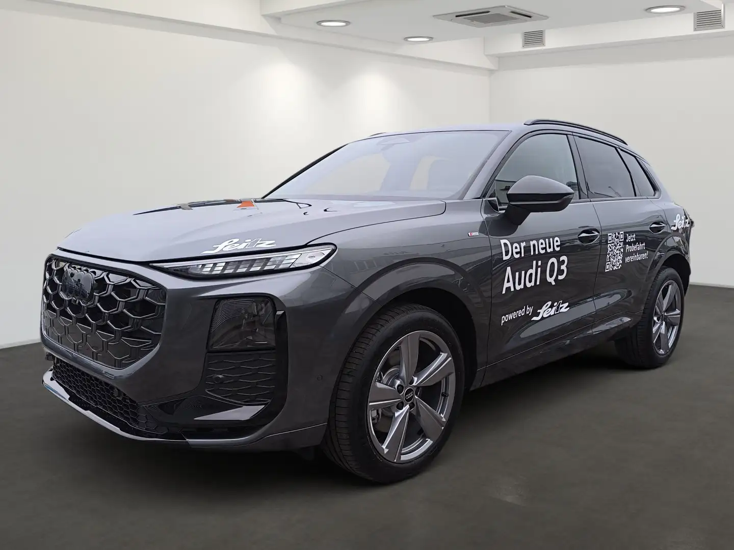 Audi Q3 2.0 TDI *LED*KAMERA*NAVI*SITZH* Grau - 2