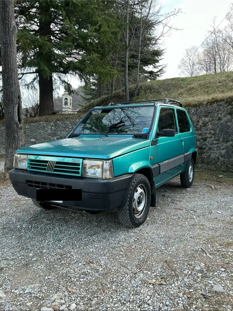 Fiat Panda 1.1 Country Club 4x4 bl.porte/alz.elet. Yeşil - 1