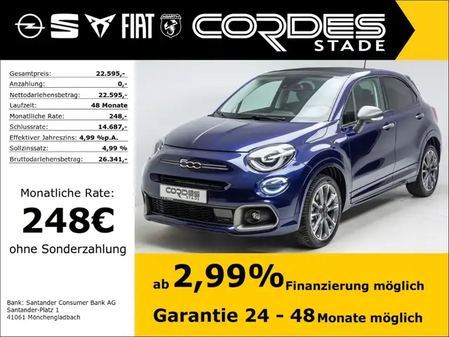 Fiat 500X Dolcevita PDC Kamera Automatik Bluetooth (92)